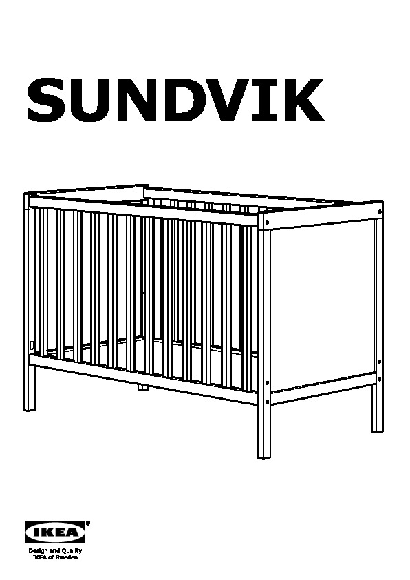 Sundvik Lit Bebe Blanc Ikeapedia