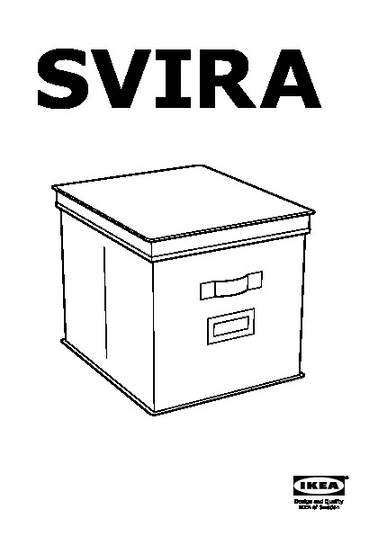 SVIRA Box with lid