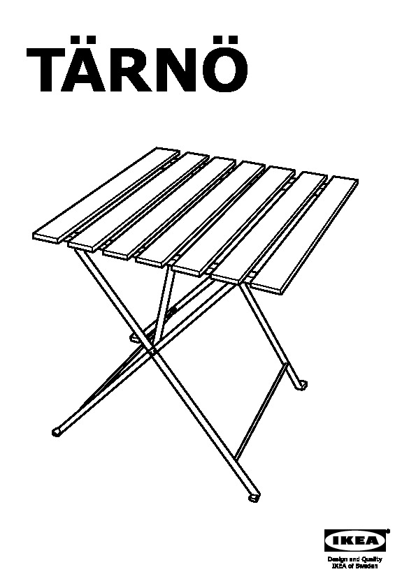 TÃRNÃ Table, outdoor