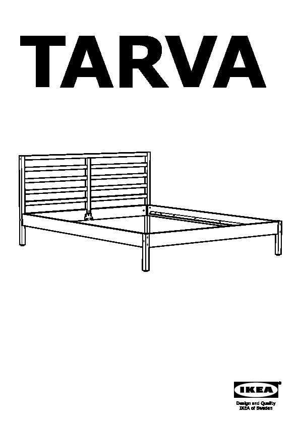 TARVA Bed frame