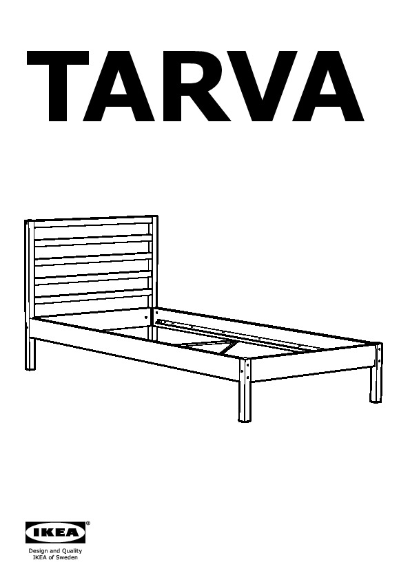 TARVA cadre de lit