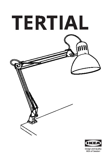 TERTIAL Lampe de bureau