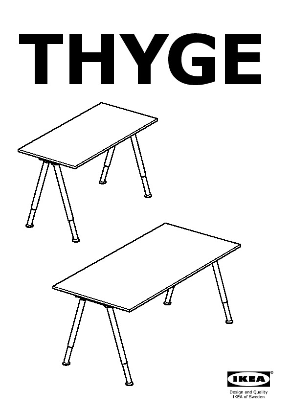 THYGE structure de plateau de table