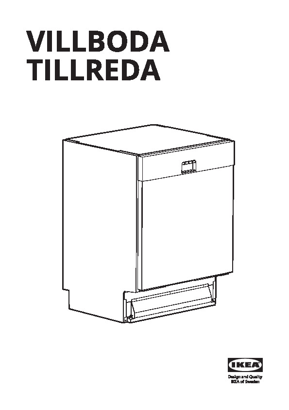 TILLREDA Lave-vaisselle encastrable, 60 cm - IKEA