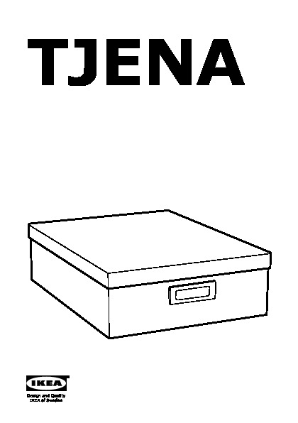 TJENA Box with compartments