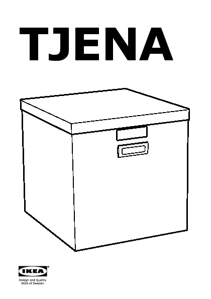 TJENA Box with lid