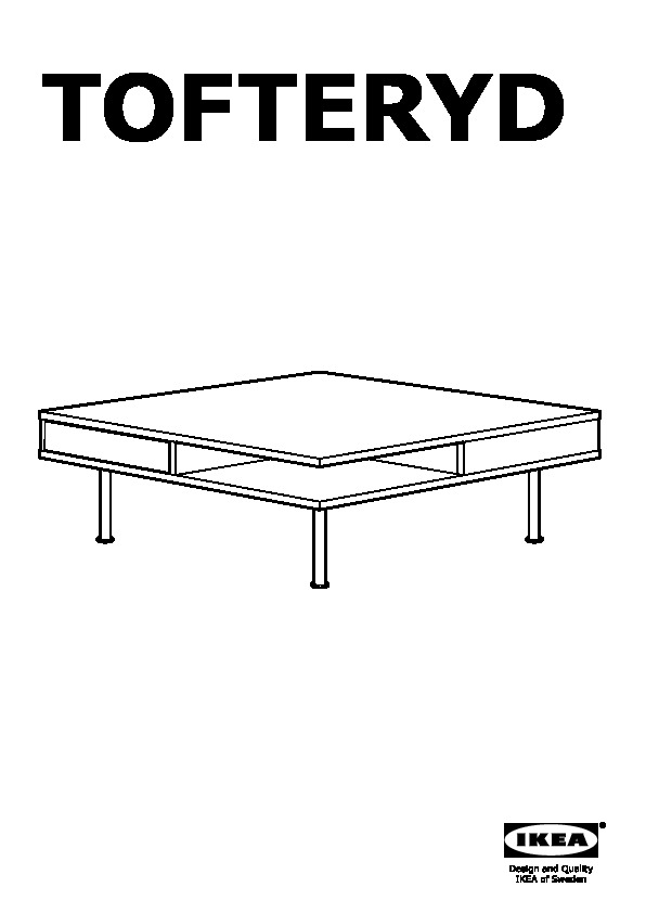 TOFTERYD Coffee table