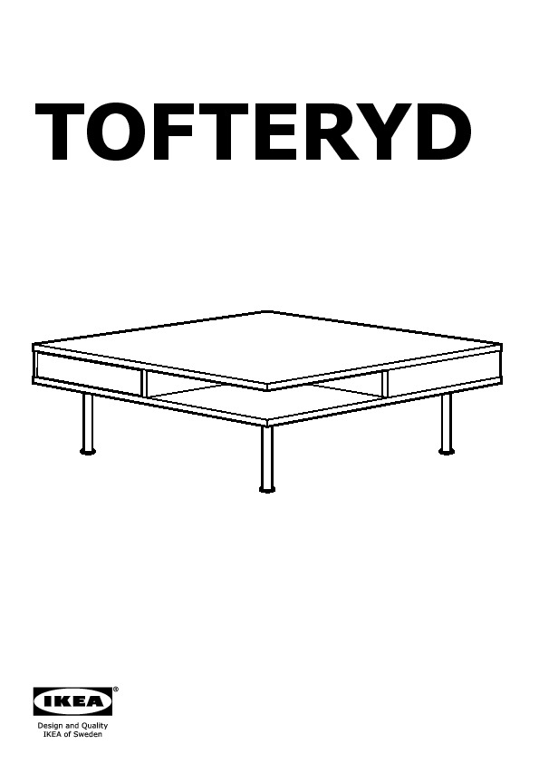 TOFTERYD Tavolino