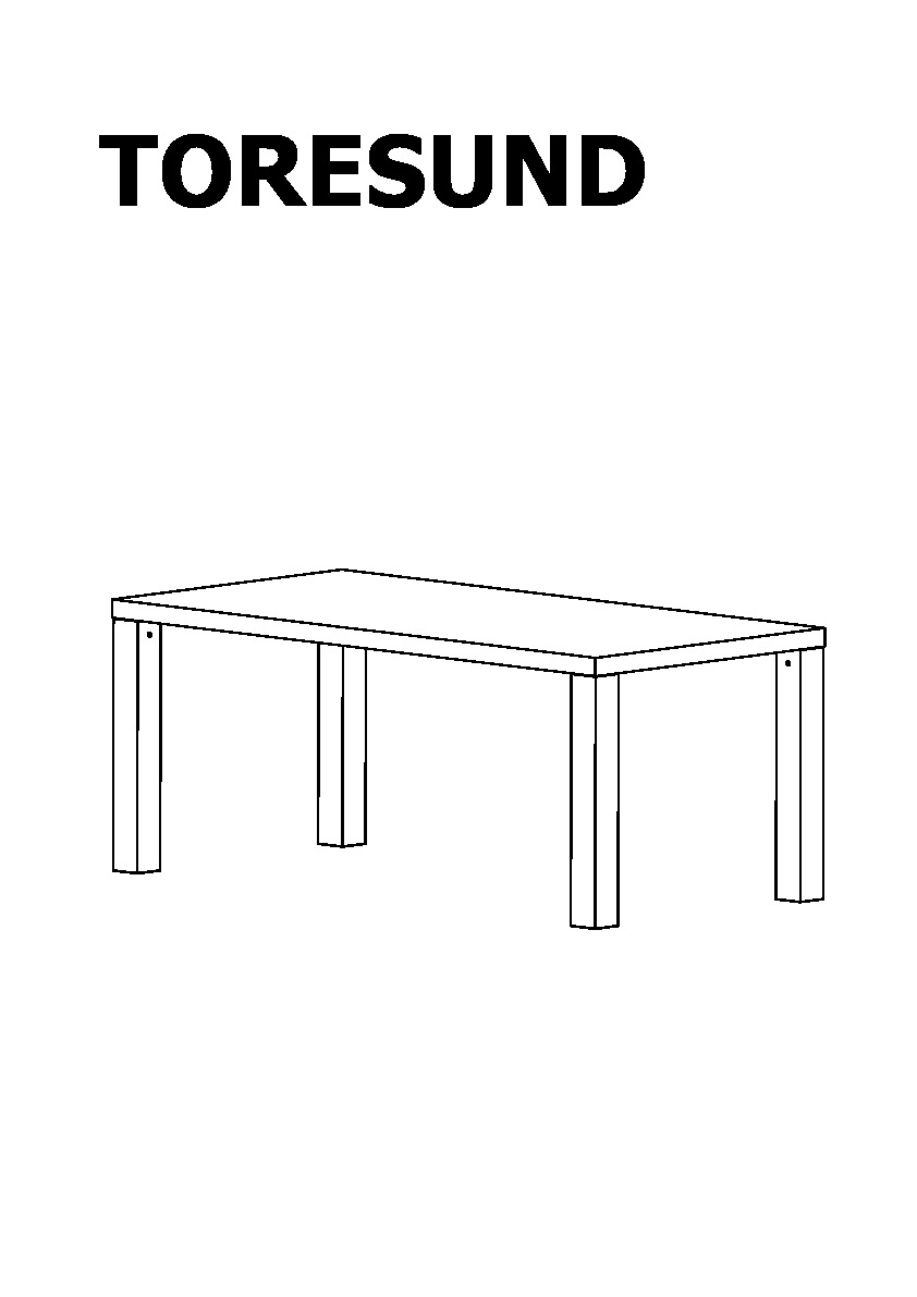 TORESUND Table
