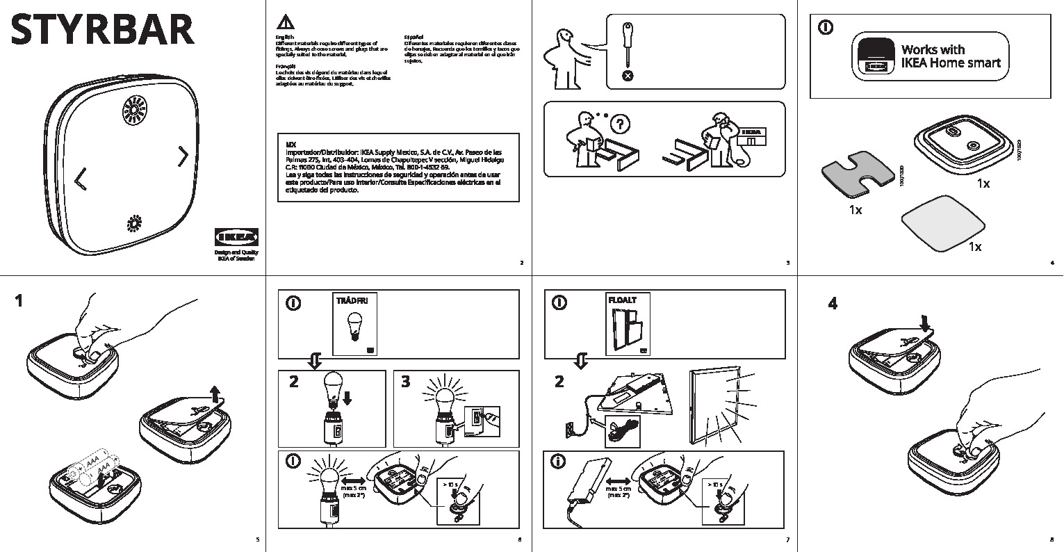 TRÃDFRI Remote control kit