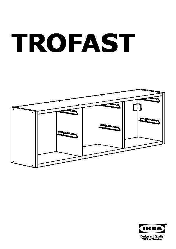 TROFAST Wall storage
