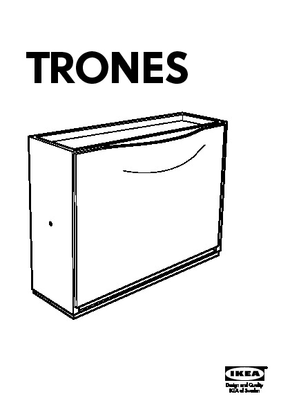 TRONES Shoe/storage cabinet