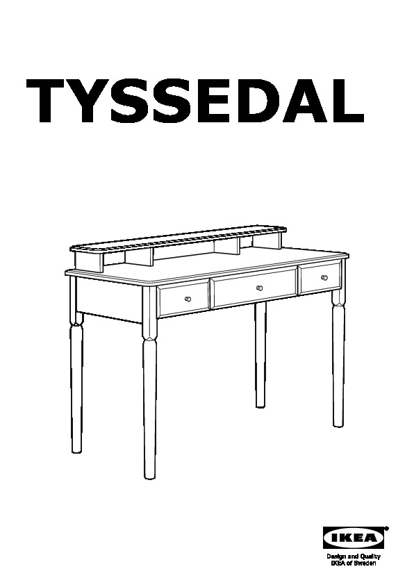 TYSSEDAL Coiffeuse