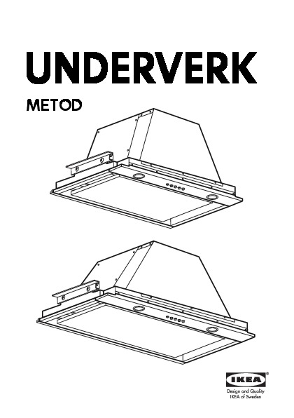 UNDERVERK Built-in extractor hood
