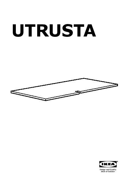 UTRUSTA shelf for corner base cabinet