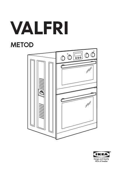 VALFRI Double oven