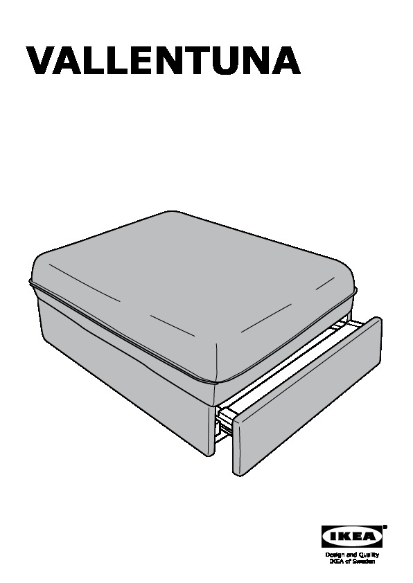 VALLENTUNA frame for sleeper module