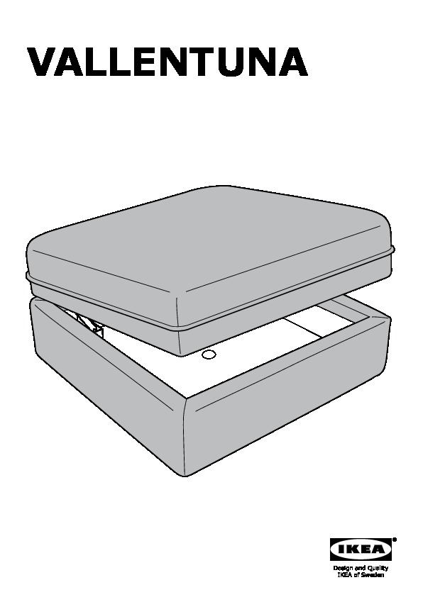 VALLENTUNA seat module with storage frame