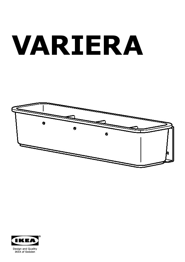 VARIERA Pull-out container