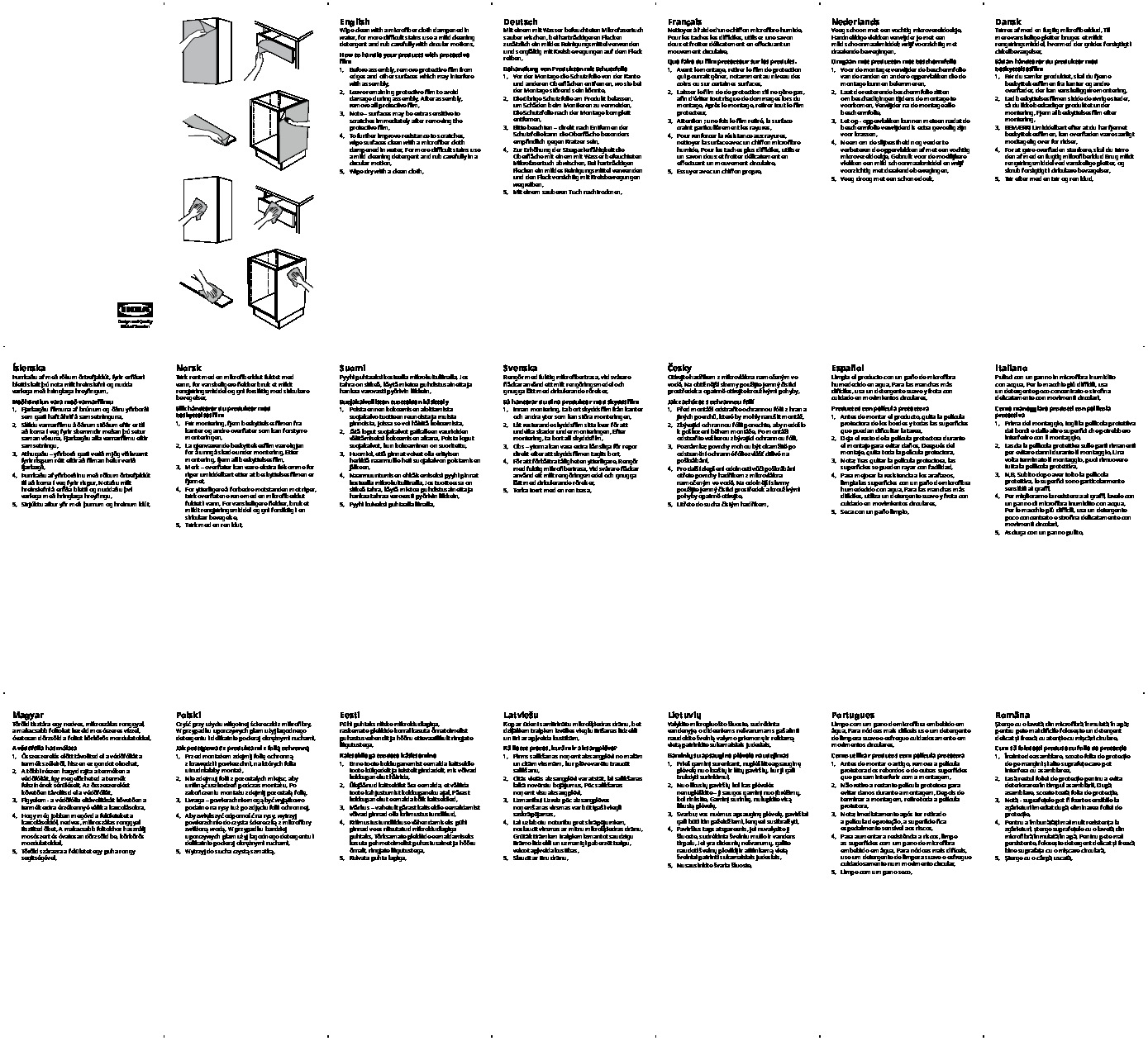 VÃRSTA Drawer front