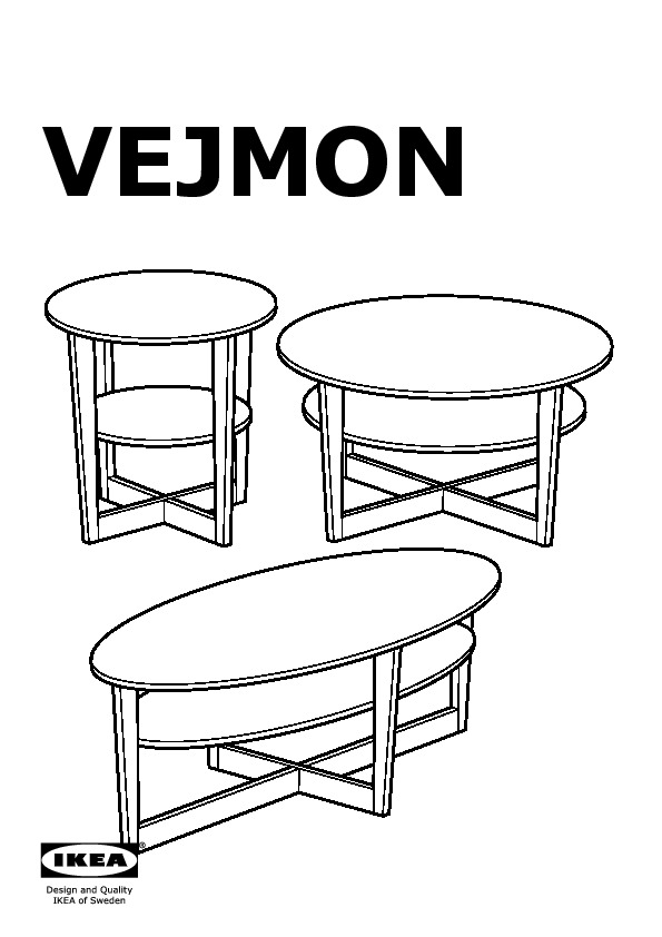 VEJMON Coffee table