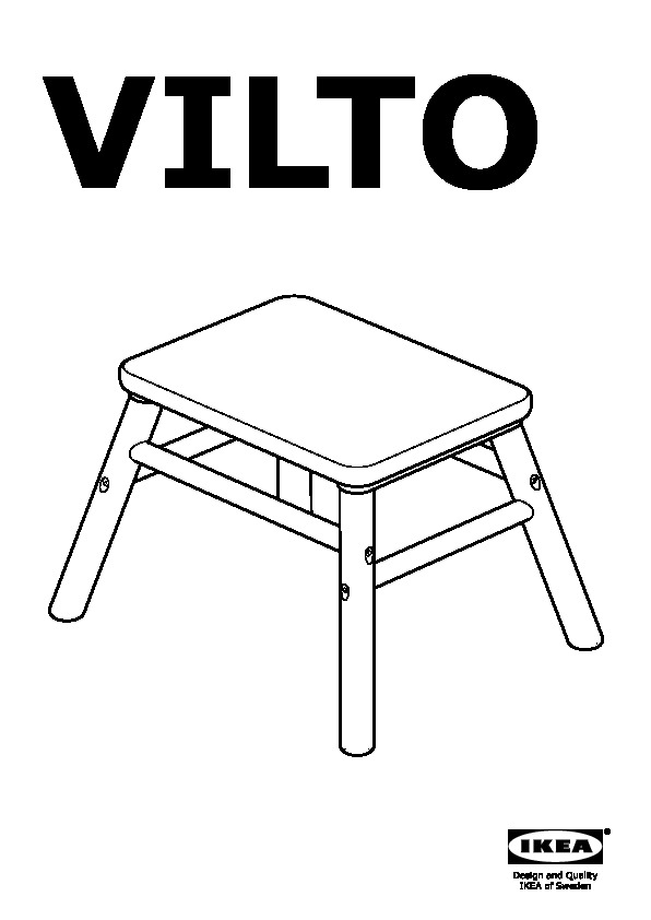 VILTO Marchepied, noir - IKEA Belgique