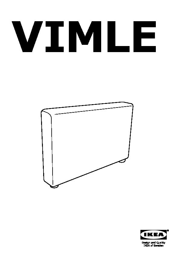 VIMLE armrest frame