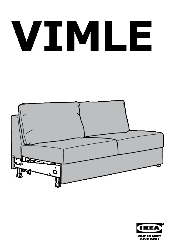 VIMLE sofa-bed frame