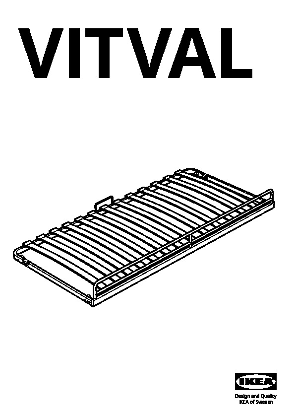 VITVAL Structure lits superp av lit tiroir