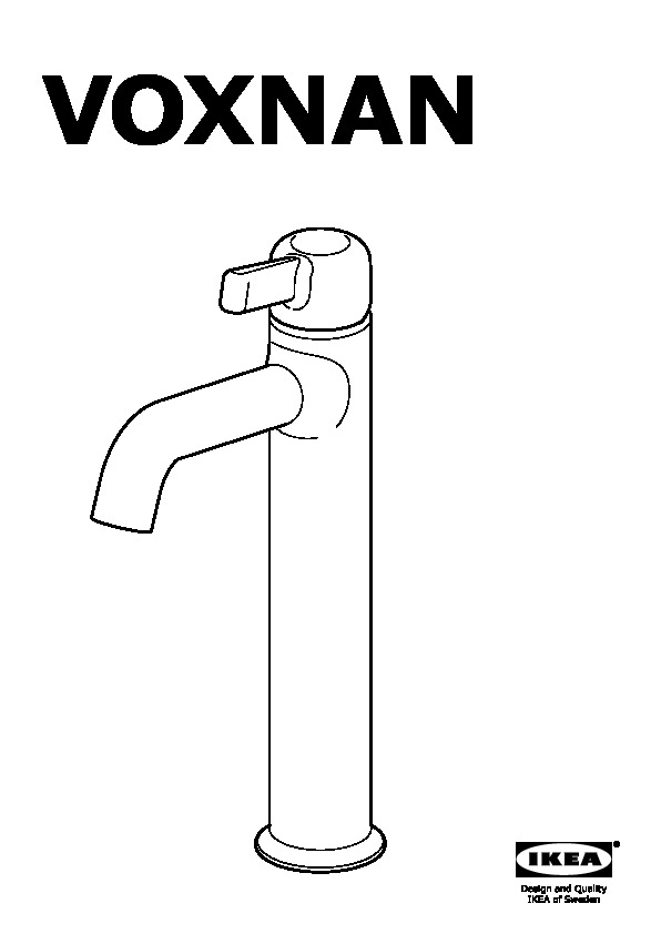 VOXNAN Faucet, tall