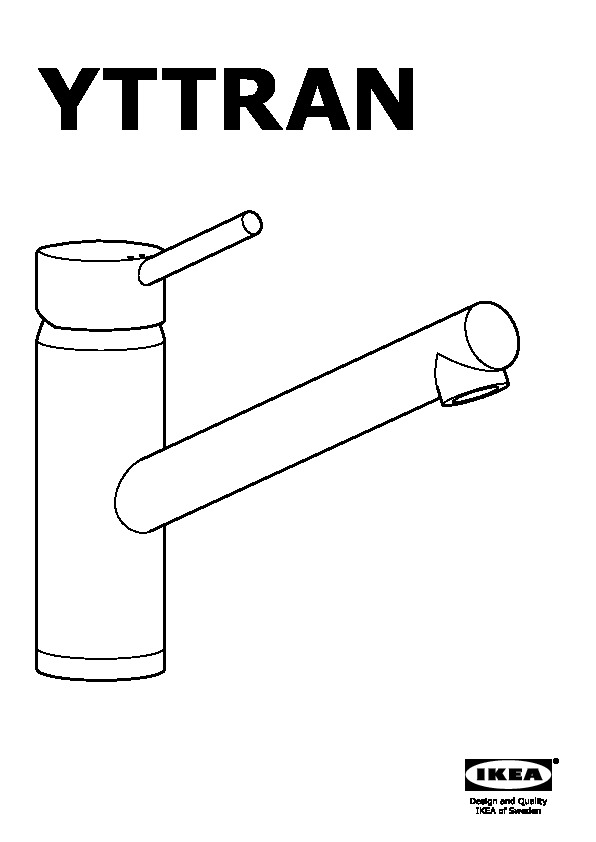 YTTRAN Kitchen faucet