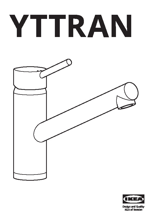 YTTRAN Kitchen mixer tap